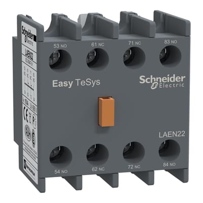 Auxiliary Contact Block, Easy TeSys, 2NO+2NC