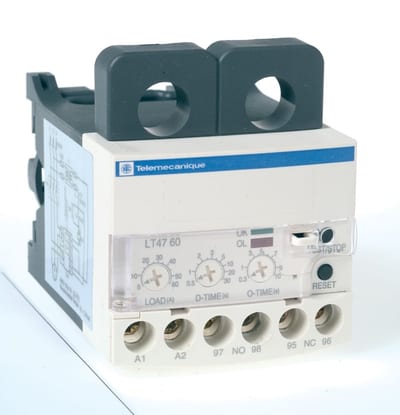 Schneider Electric TeSys LT47 electronic over current relays - manual - 5...60 A - 200...240 V AC LT4760M7S
