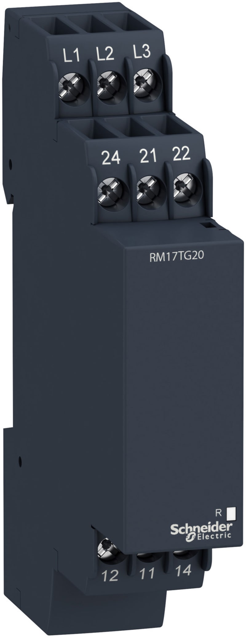 Telemecanique Modular 3-Phase supply control relay, 5 A, 2 CO, 208...440 V AC RM17TG20