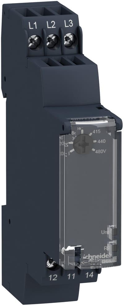 Telemecanique multifunction control relay RM17-TT - range 183..528 V AC RM17TT00