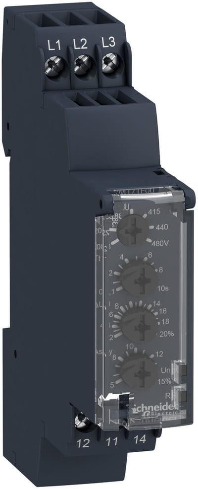 Telemecanique voltage control relay RM17-U - range 20..80 V AC RM17UAS16