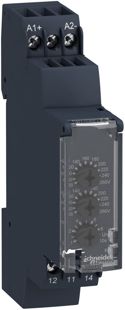 Telemecanique Modular 1-Phase voltage control relay, 5 A, 1 CO, 20…80 V AC/DC RM17UBE16