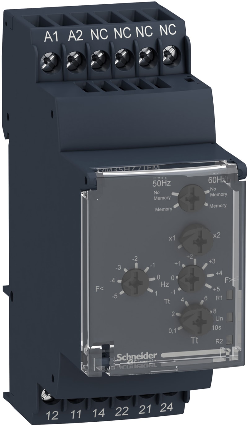 Schneider Electric frequency control relay RM35-HZ - range 40..70 Hz RM35HZ21FM