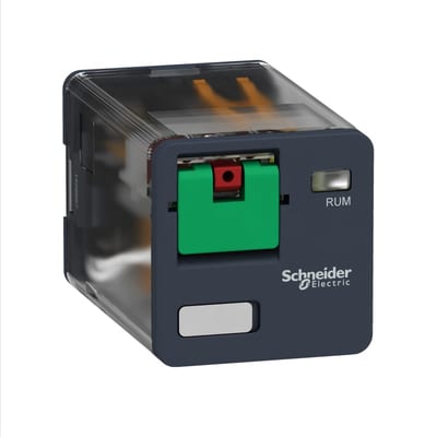 Schneider Electric universal plug-in relay - Harmony RUM - 3 C/O - 230 V AC - 10 A RUMC31P7