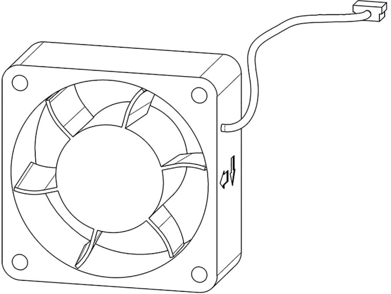 Fan for ATV600/900 7,5-22kW (VX5VPS3001)