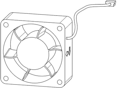Fan for ATV600/900 30-90kW