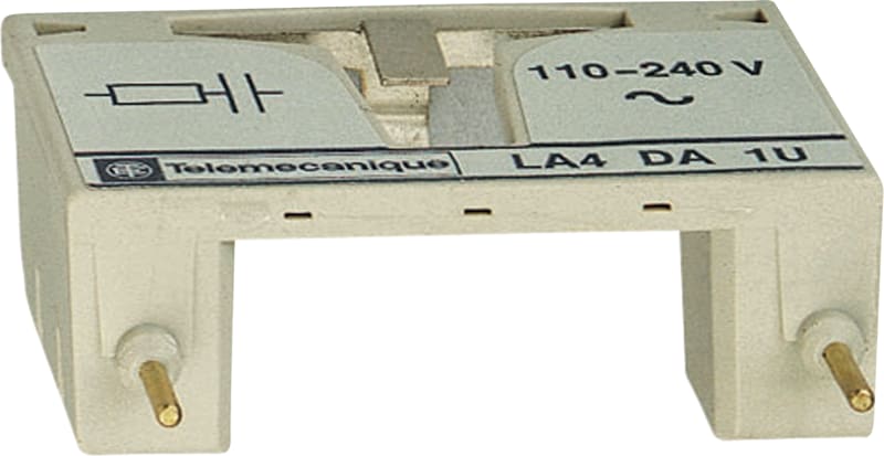 Schneider Electric TeSys D - suppressor module - RC circuit - 24...48 V AC LA4DA1E