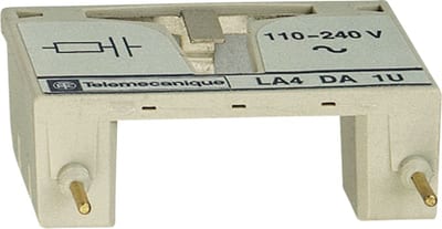 Schneider Electric TeSys D - suppressor module - RC circuit - 24...48 V AC LA4DA1E