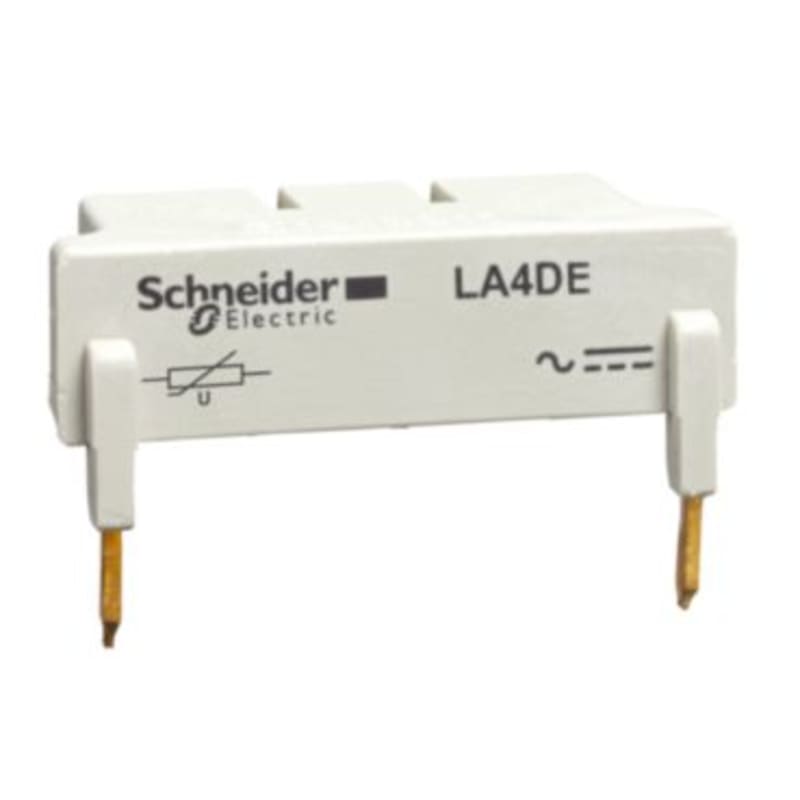 Schneider Electric TeSys D - suppressor module - varistor - 110...250 V AC LA4DE2U