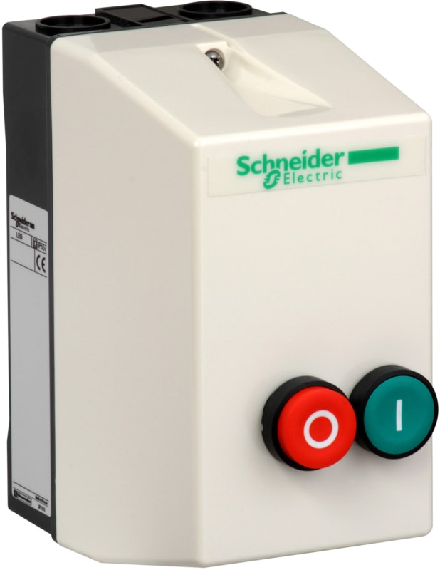 Schneider Electric TeSys LE - enclosed DOL starter - 9 A - 400 V AC coil LE1D09V7