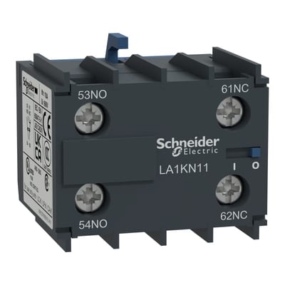 Schneider Electric LA1KN20 TeSys K - Auxiliary contact block - 2 NO - screw-clamps terminals