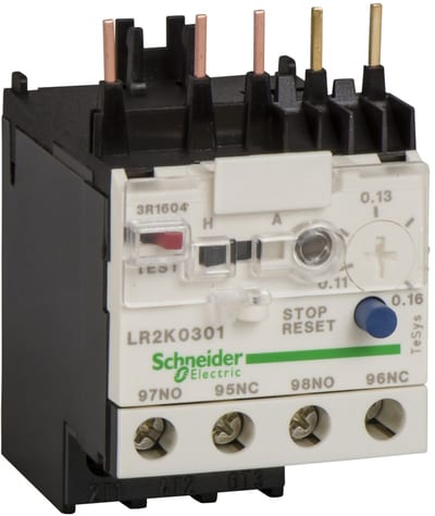 Schneider Electric TeSys K - differential thermal overload relays - 0.23...0.36 A - class 10A LR2K0303