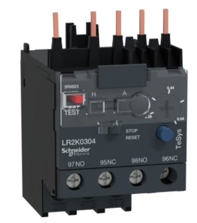 Schneider Electric differential thermal overload relay, TeSys K, 0.36...0.54A, class 10A LR2K0304