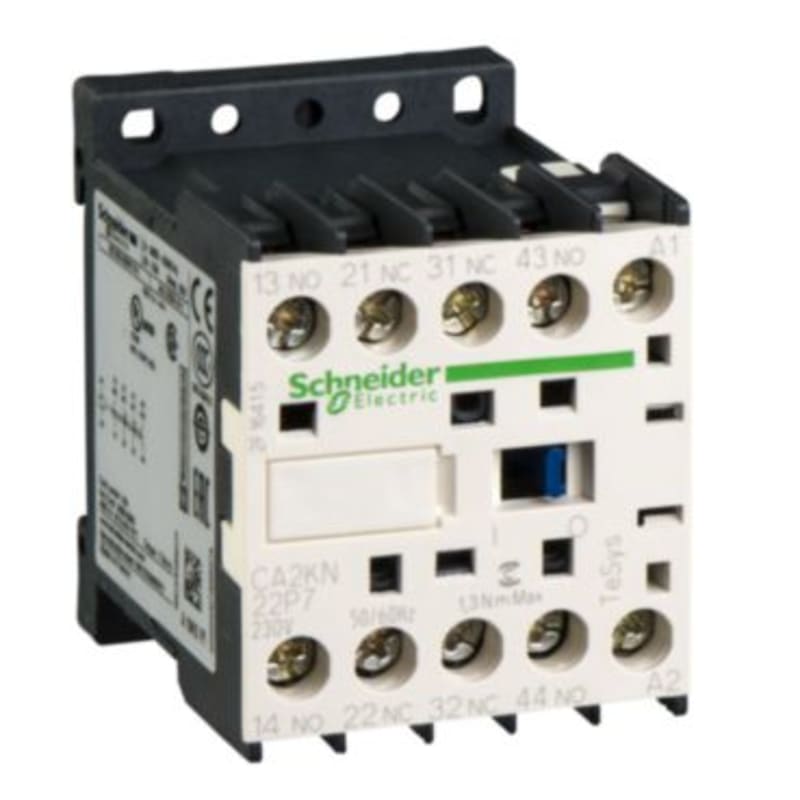 Schneider Electric TeSys K control relay - 2 NO + 2 NC - <= 690 V - 230 V AC coil CA2KN22P7
