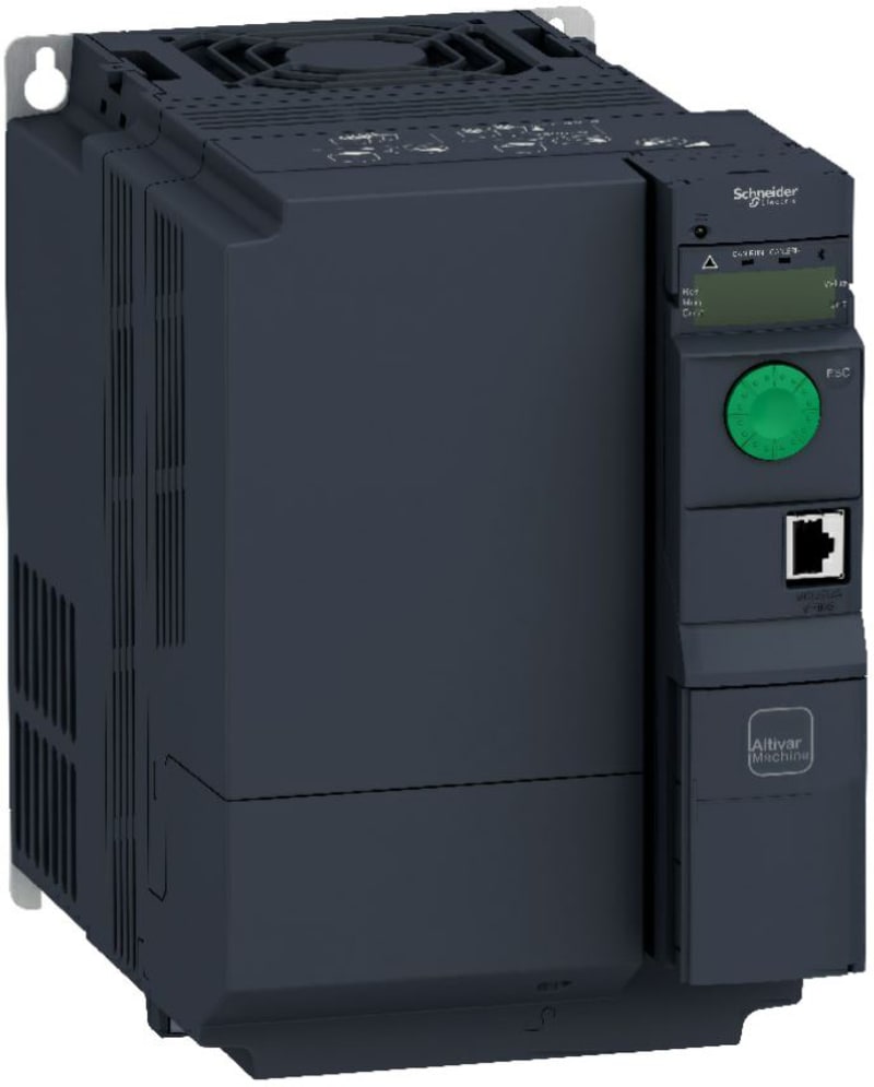 Schneider Electric variable speed drive, ATV320, 3 kW, 200…240 V, 3 phases, compact ATV320U30M3C