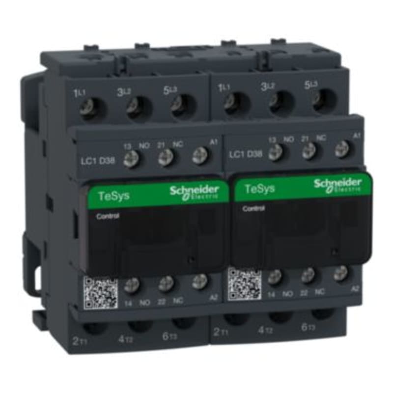 Schneider Electric TeSys D LC2D38P7 Reversing Contactor 3P 38 A 230 V AC Coil