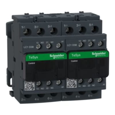 Schneider Electric TeSys D LC2D38P7 Reversing Contactor 3P 38 A 230 V AC Coil