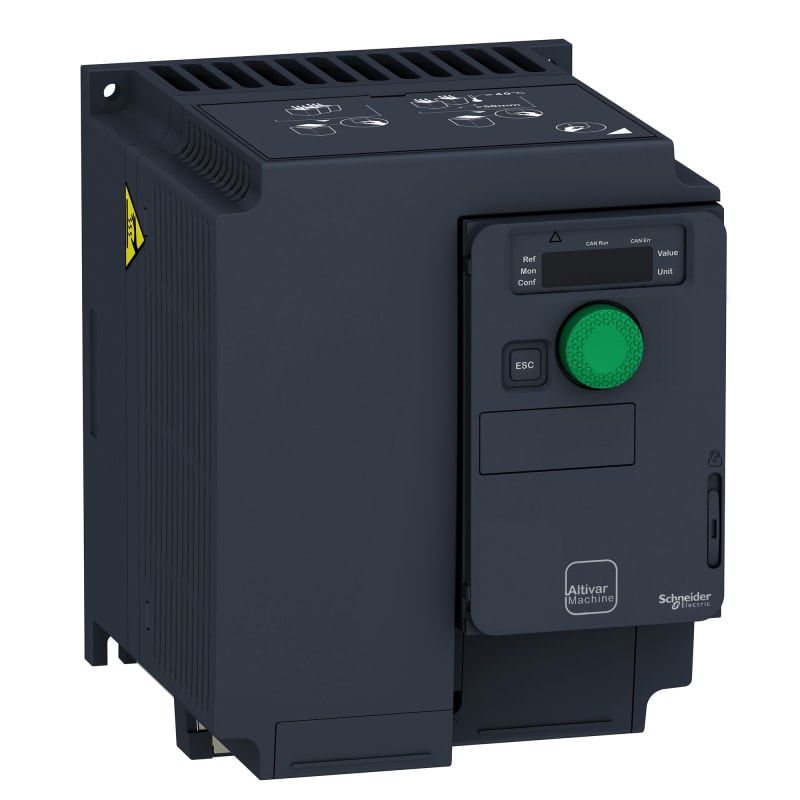 Schneider Electric variable speed drive, ATV320, 4 kW, 200…240 V, 3 phases, compact ATV320U40M3C