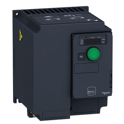 Schneider Electric variable speed drive, ATV320, 4 kW, 200…240 V, 3 phases, compact ATV320U40M3C
