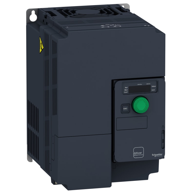 Schneider Electric variable speed drive, Altivar Machine ATV320, 5.5kW, 200 to 240V, 3 phases, compact ATV320U55M3C