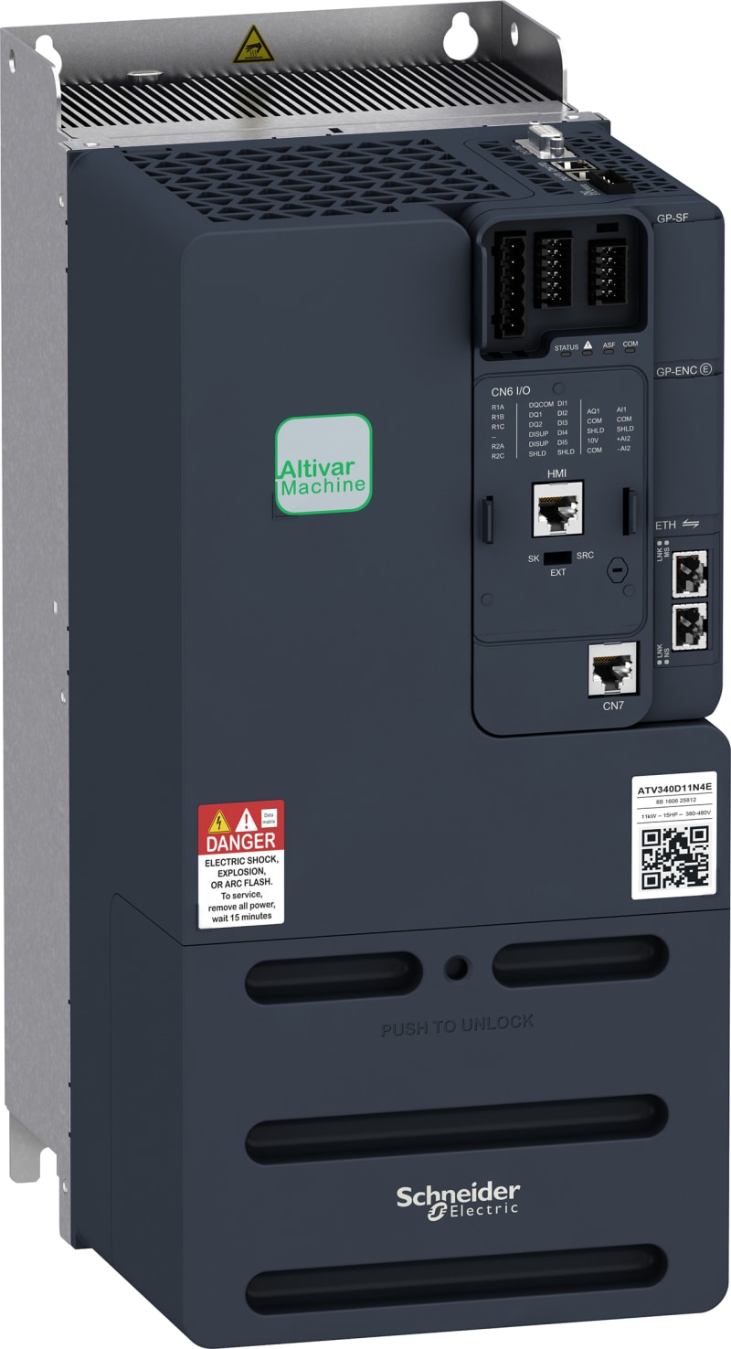 Schneider Electric variable speed drive - 15KW- 400V - 3 phases - ATV340 Ethernet ATV340D15N4E