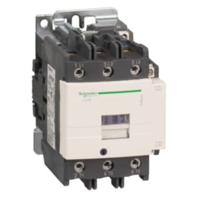 Schneider Electric TeSys D contactor - 3P(3 NO) - AC-3 - <= 440 V 80 A - 440 V AC 50/60 Hz coil LC1D80R7