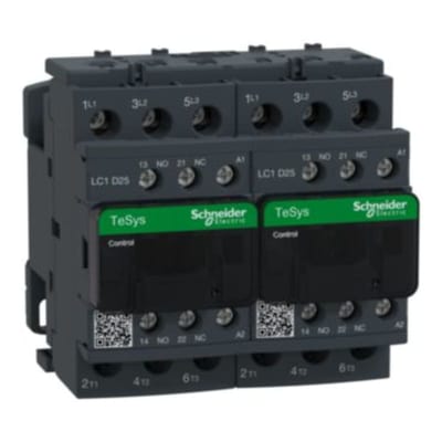 Reversing CONTACTOR. 25A 230VAC