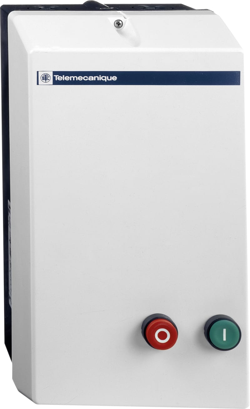Schneider Electric TeSys LE - enclosed star-delta starter - 18 A - 230 V AC coil LE3D18P7