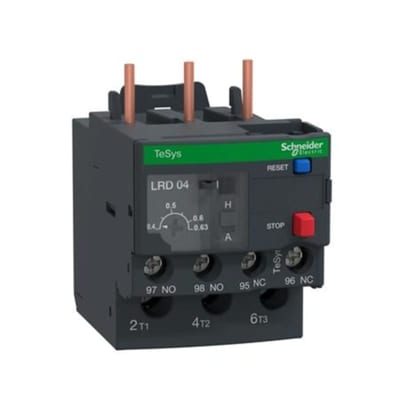 Schneider Electric TeSys LRD thermal overload relays - 0.4...0.63 A - class 10A LRD04