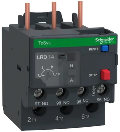 Schneider TeSys LRD14 Thermal Overload Relay 7-10A