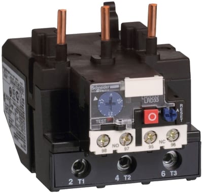 Schneider Electric thermal overload relays, TeSys Deca, 17...25A, class 10A LRD3322