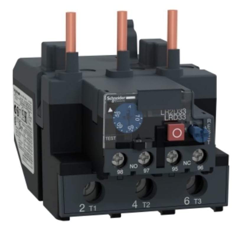 Schneider Electric Thermal overload relays, TeSys Deca, 55...70 A, class 10A LRD3361