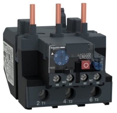 Schneider Electric thermal overload relays, TeSys Deca, 80...104A, class 10A, motor protection LRD3365