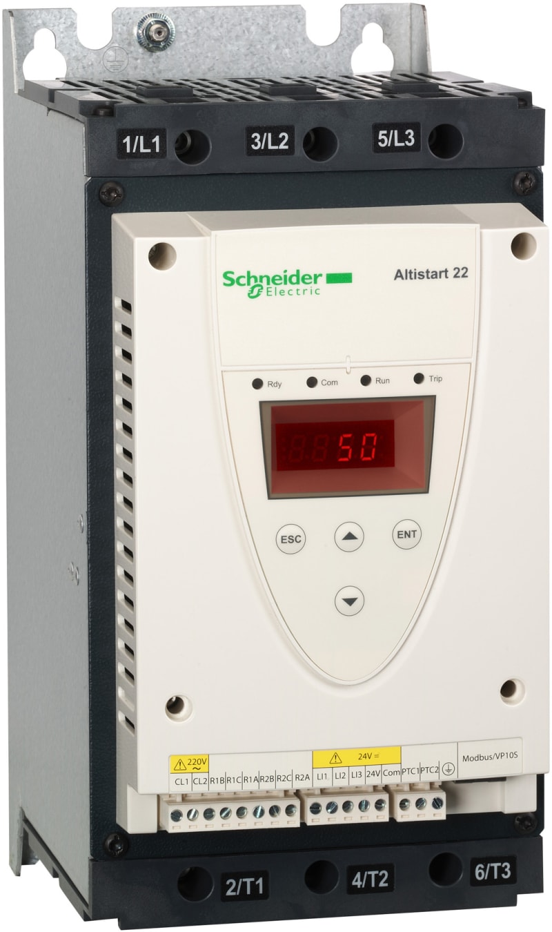 Schneider Electric soft STARTER-ATS22-CONTROL 220V-POWER 230V(15kW)/400...440V(30kW) ATS22D62Q