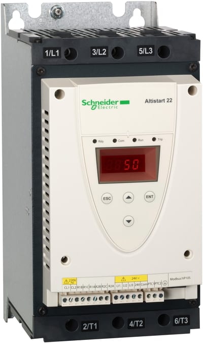 Schneider Electric soft STARTER-ATS22-CONTROL 220V-POWER 230V(15kW)/400...440V(30kW) ATS22D62Q