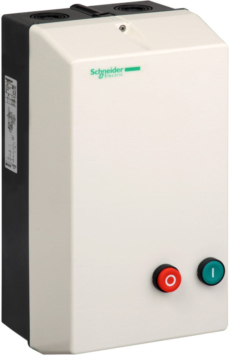 Schneider Electric TeSys LE - enclosed star-delta starter - 12 A - 230 V AC coil LE3D12P7