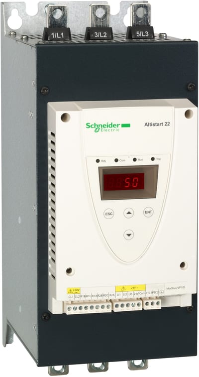 Schneider Electric soft STARTER-ATS22-CONTROL 220V-POWER 230V(39kW)/400...440V(55kW) ATS22C11Q