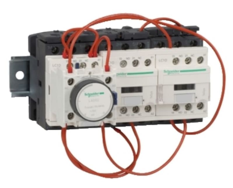 Schneider Electric TeSys D - star delta starter - 3 x 3P (3 NO) - 18 A - 230 V AC coil LC3D18AP7