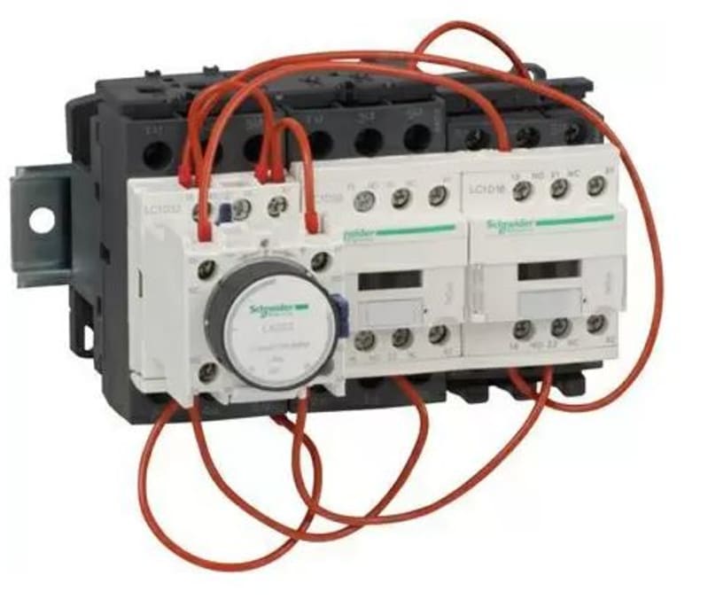 Schneider Electric TeSys D - star delta starter - 3 x 3P (3 NO) - 32 A - 230 V AC coil LC3D32AP7