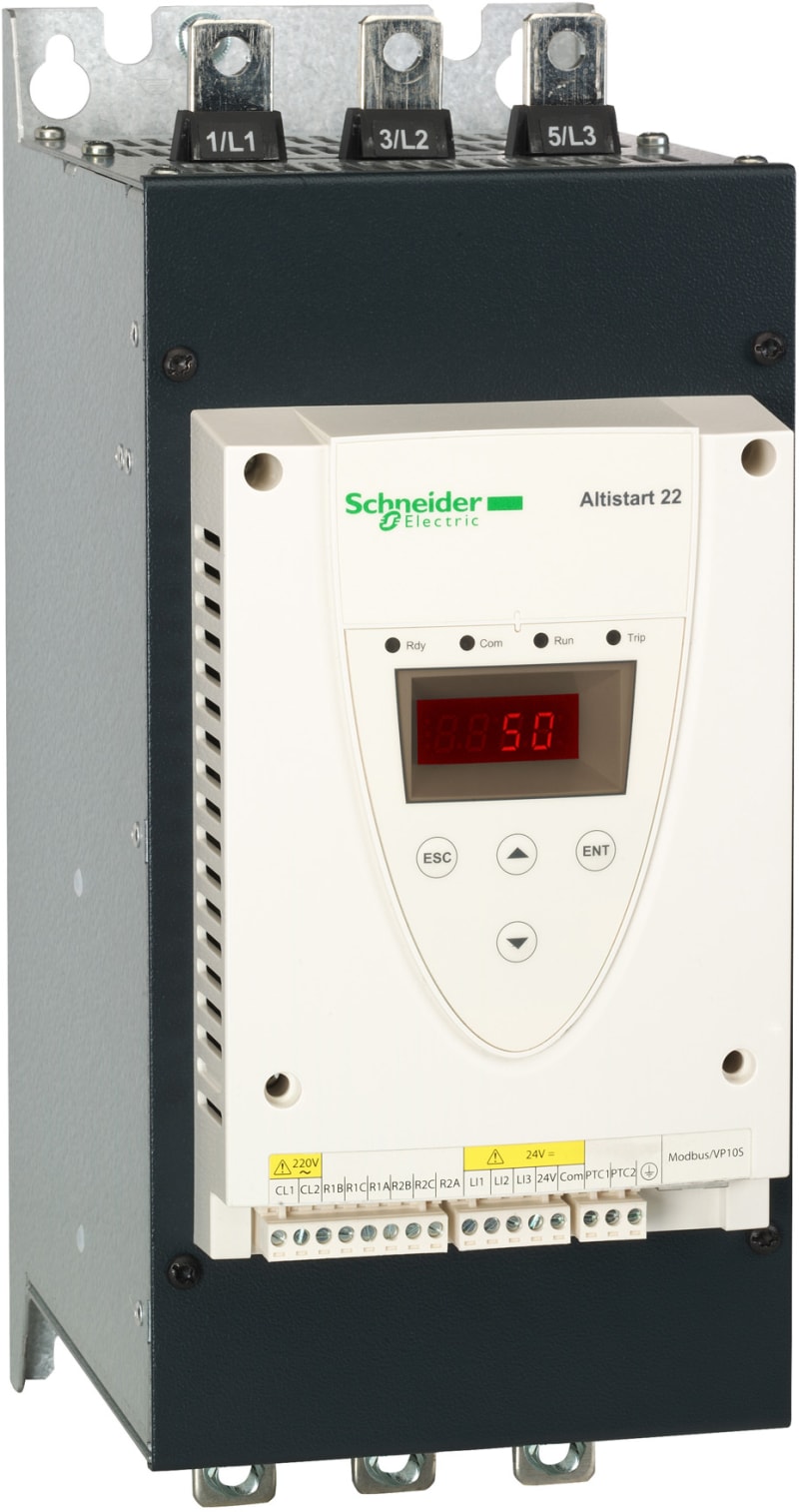 Schneider Electric soft STARTER-ATS22-CONTROL 220V-POWER 230V(45kW)/400...440V(90kW) ATS22C17Q
