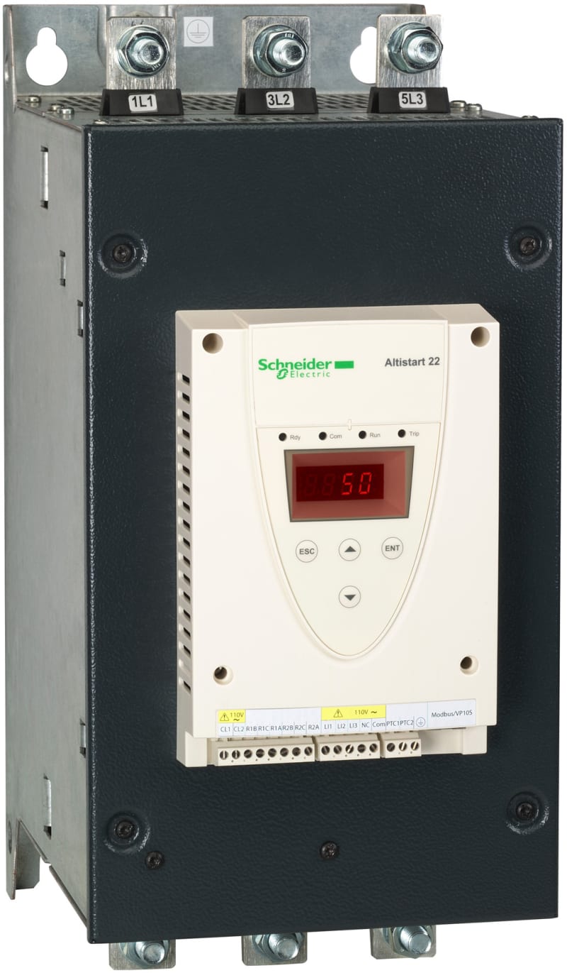 Schneider Electric soft STARTER-ATS22-CONTROL 220V-POWER 230V(75kW)/400...440V(132kW) ATS22C25Q
