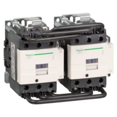 Schneider Electric TeSys D reversing contactor - 3P(3 NO) - AC-3 - <= 440 V 95 A - 230 V AC coil LC2D95P7