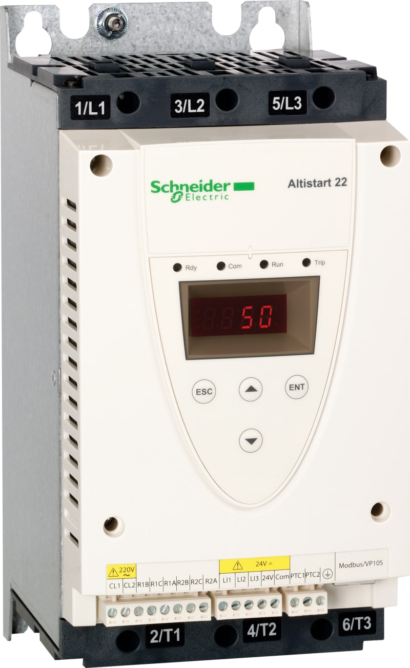 Schneider Electric soft STARTER-ATS22-CONTROL 220V-POWER 230V(11kW)/400...440V(22kW)/500V(30kW) ATS22D47S6