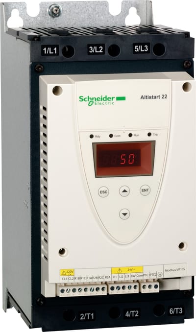 Schneider Electric soft STARTER-ATS22-CONTROL 220V-POWER 230V(22kW)/400...440V(45kW)/500V(55kW) ATS22D88S6