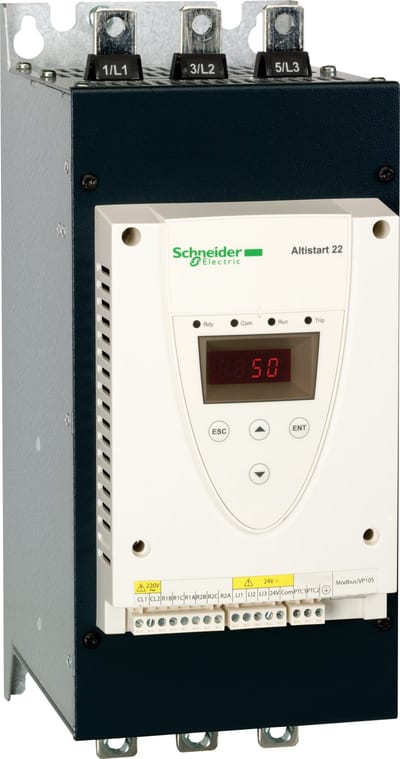 Schneider Electric soft STARTER-ATS22-CONTROL 220V-POWER 230V(45kW)/400...440V(90kW)/500V(110kW) ATS22C17S6