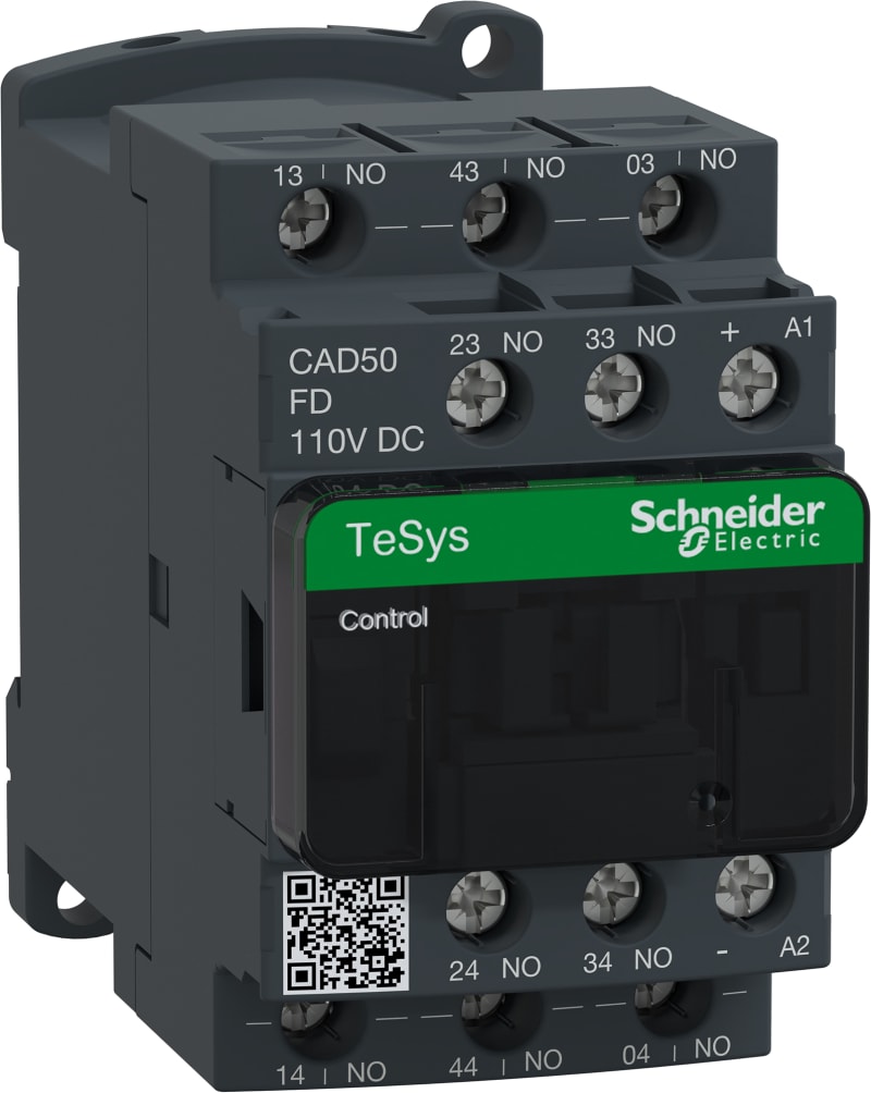 Schneider Electric TeSys D control relay - 5 NO - <= 690 V - 110 V DC standard coil CAD50FD