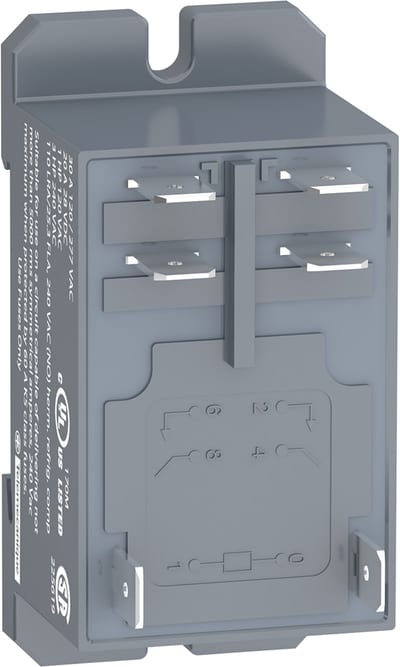 Schneider Electric power relay plug-in - Harmony RPF - 2 NO - 230 V AC - 30 A RPF2AP7