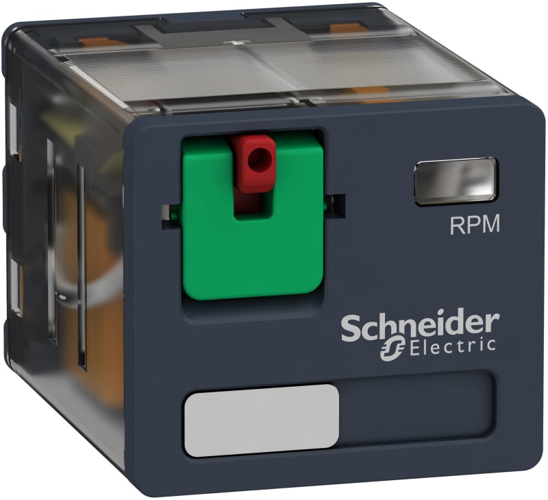 Schneider Electric Power plug-in relay, 15 A, 3 CO, 120 V AC RPM31F7