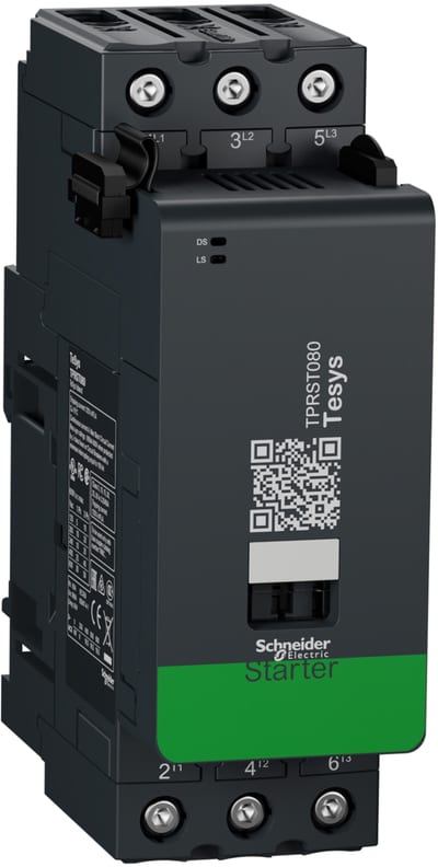 Schneider Electric Direct online starter, TeSys island, 80A AC-1, 66A AC-3, 37kW / 40hp TPRST080