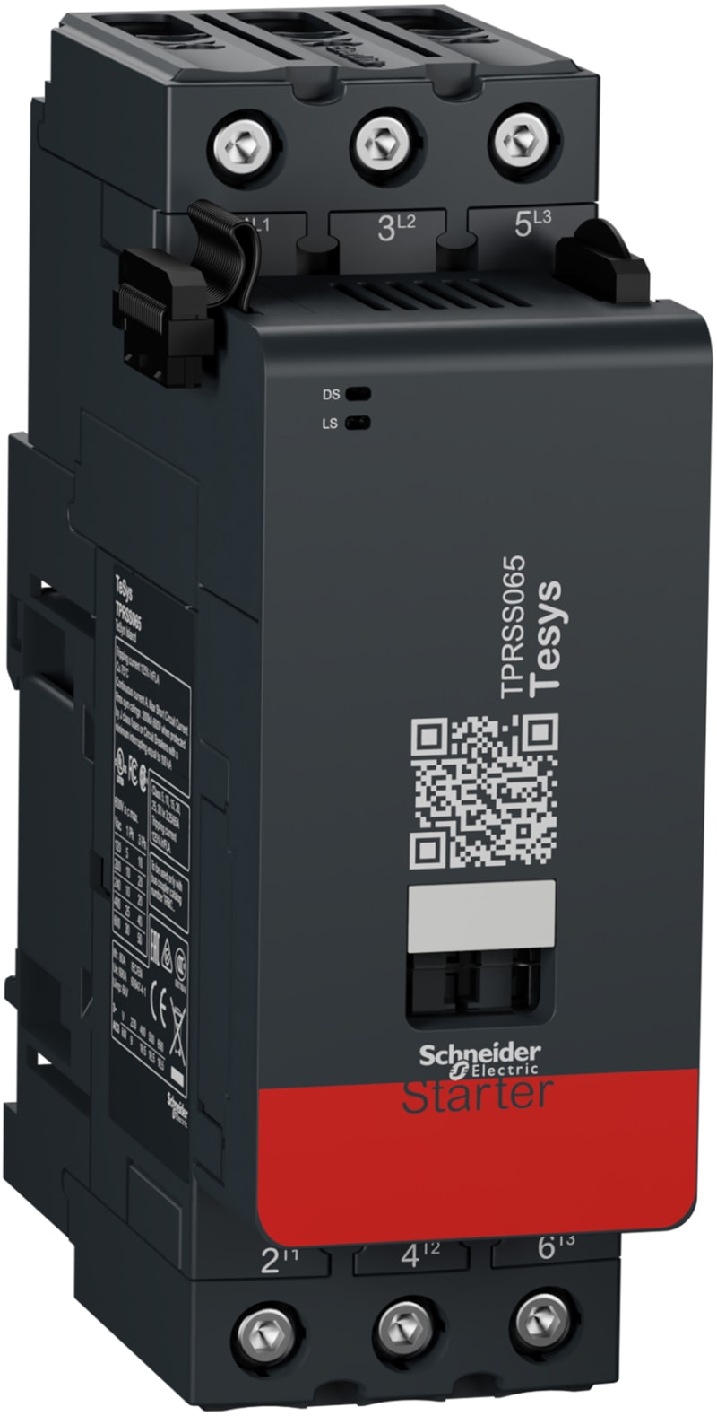 Schneider Electric Direct online SIL starter, TeSys island, 80A AC-1, 65A AC-3, 30kW / 40hp TPRSS065